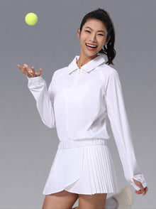 MoveEase Half-Zip Tennis Top