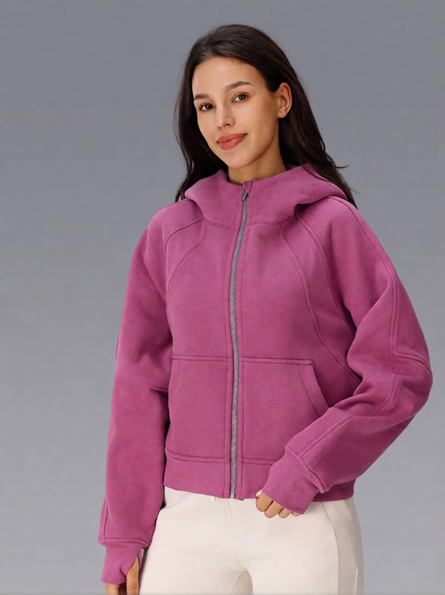 ThermaSoft Relaxed Fleece Zip Hoodie