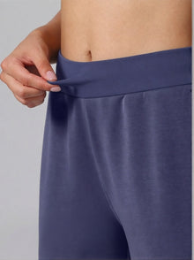 CloudSoft Cropped Wide-Leg Pants
