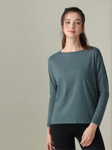 SecondSkin Relaxed Long-Sleeve Top