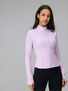CloudSoft Cropped Zip Jacket