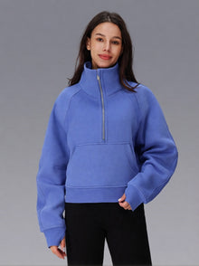 ThermaSoft High-Collar Half-Zip