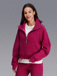 ThermaSoft High-Collar Half-Zip