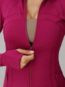 ContourZip Stand-Collar Jacket