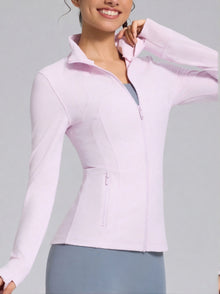 AeroShield Stand-Collar Zip Jacket