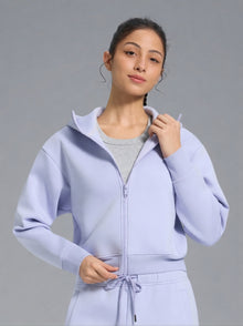 MotionLayer Cropped Zip Jacket