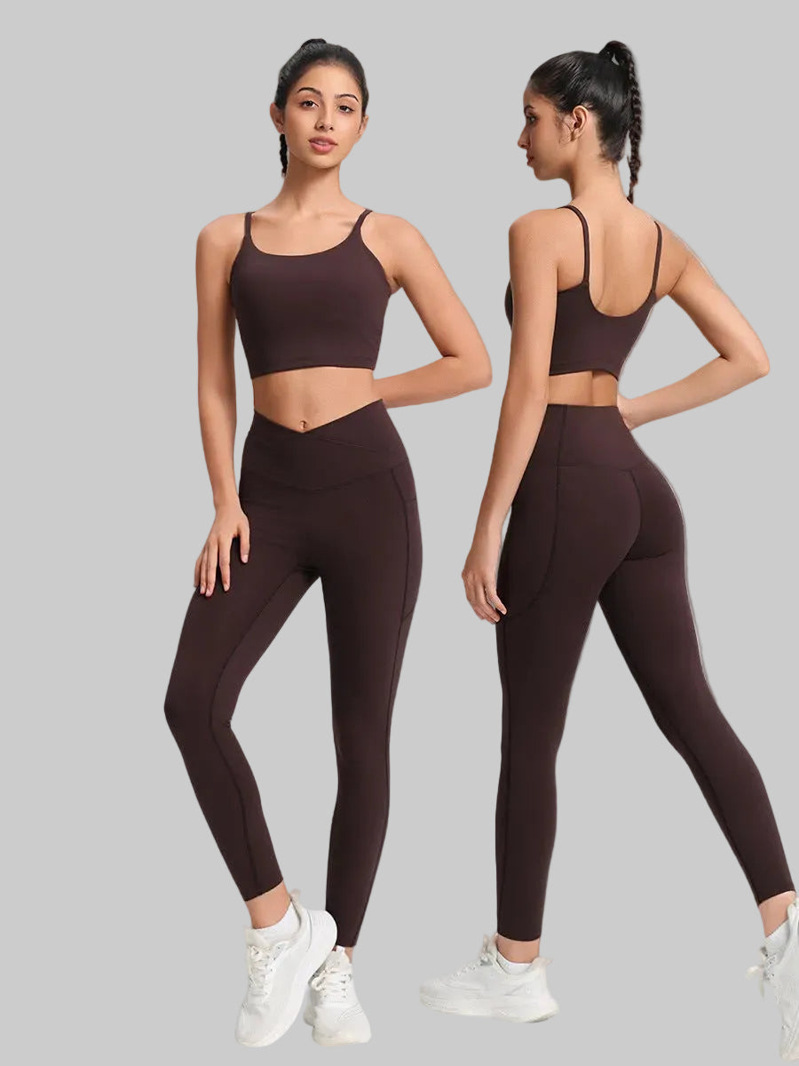 CrossForm Crossover Bra & Leggings Separates