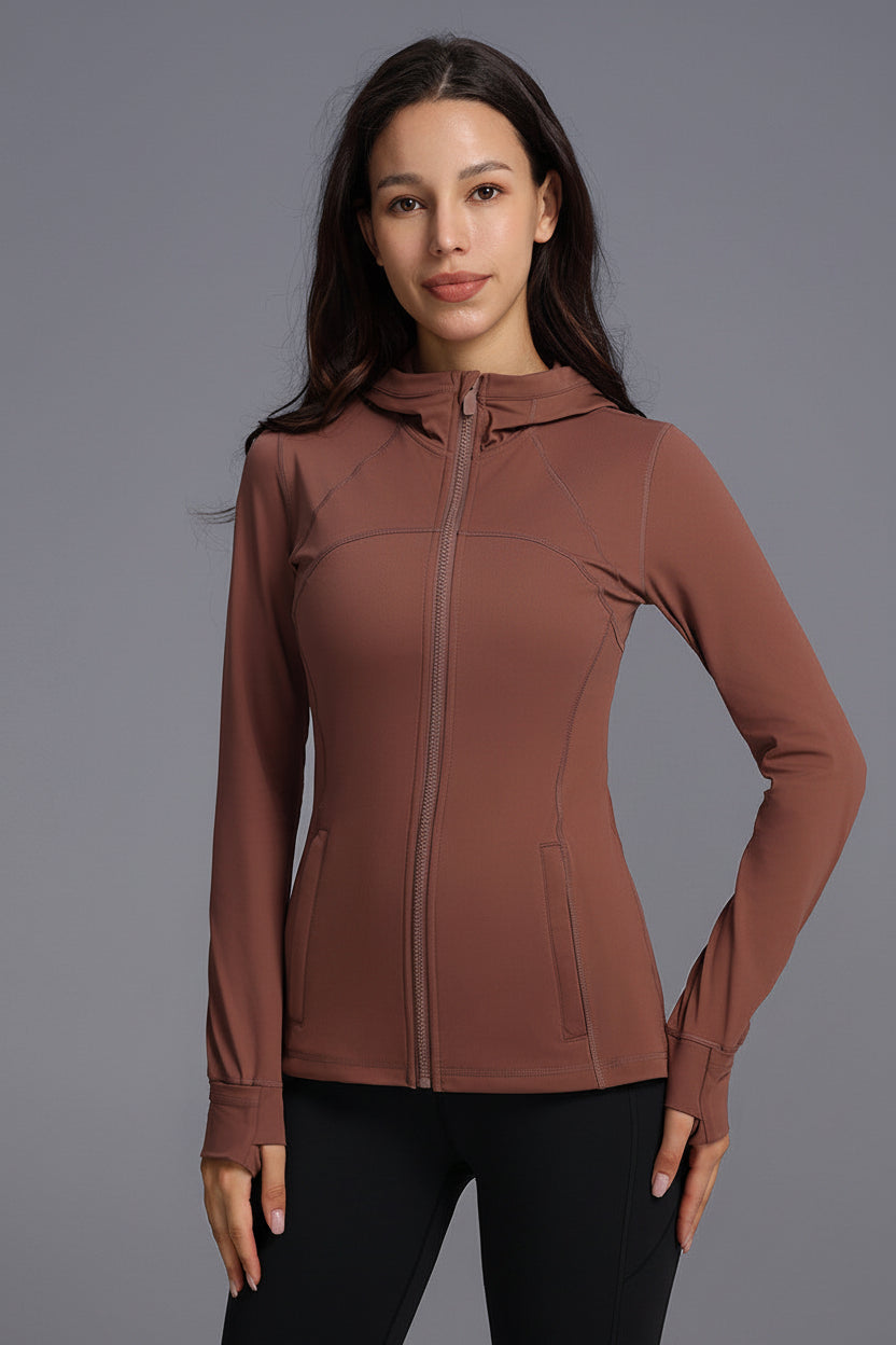 ThermaSoft Stand-Collar Zip Jacket