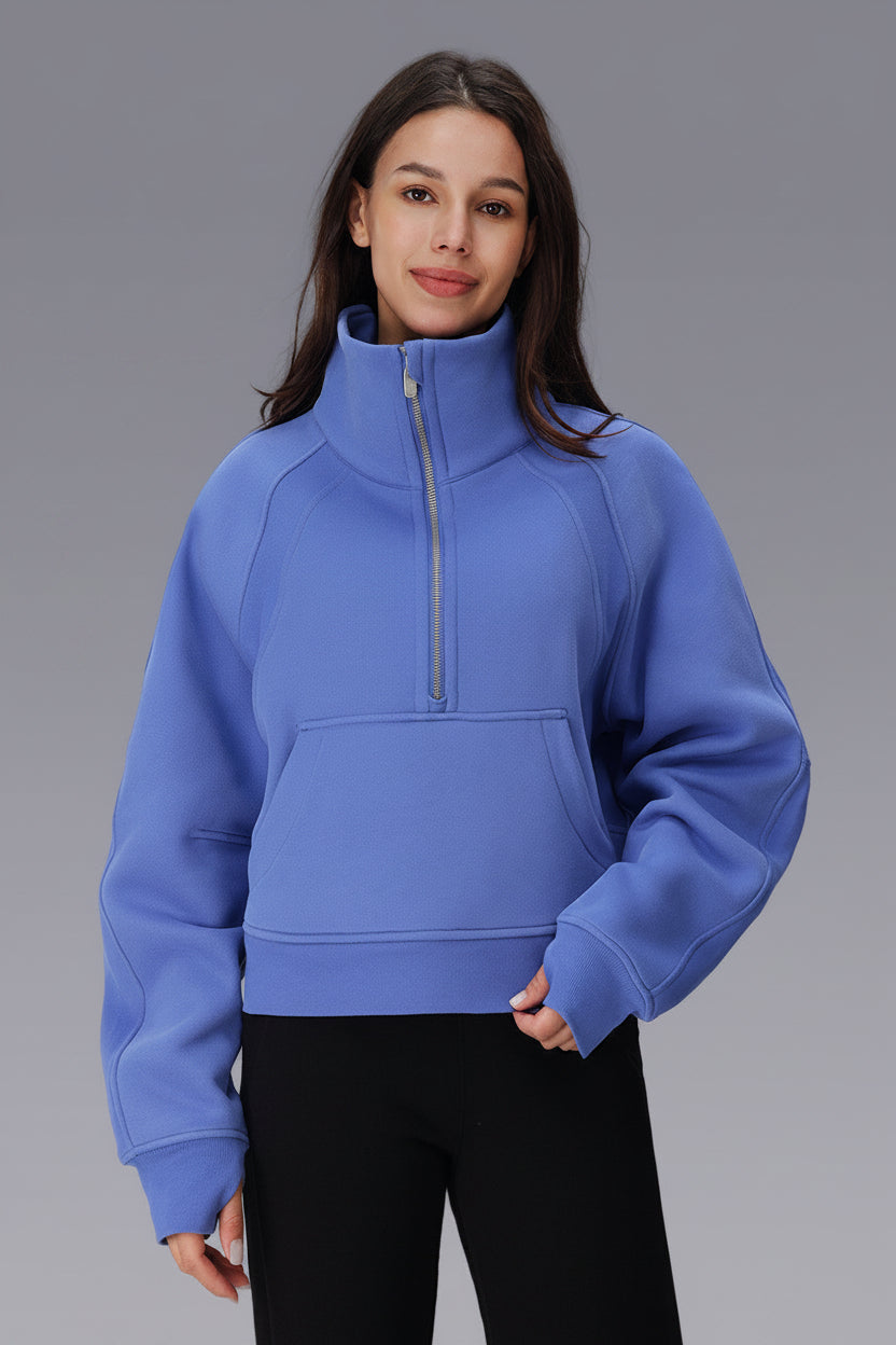 ThermaSoft High-Collar Half-Zip