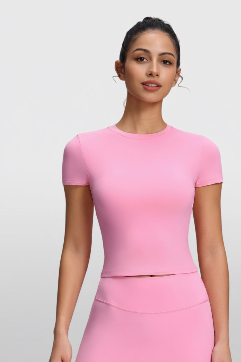 CloudLite Cropped Performance Tee