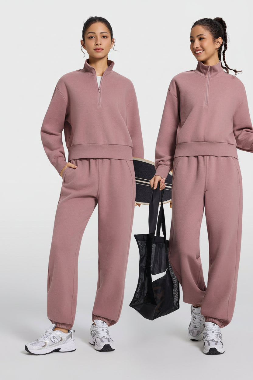 ThermaSoft Half-Zip Active Separates