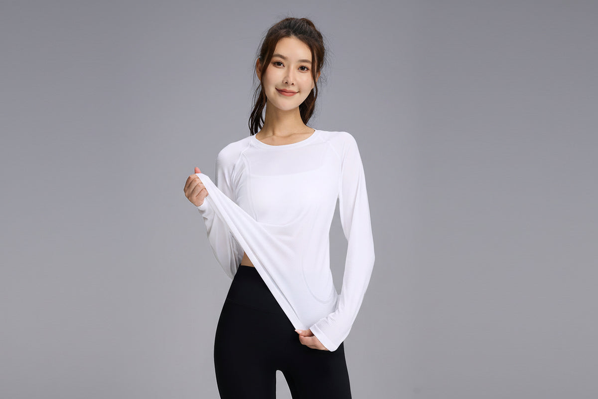 SecondSkin Seamless Long-Sleeve Top