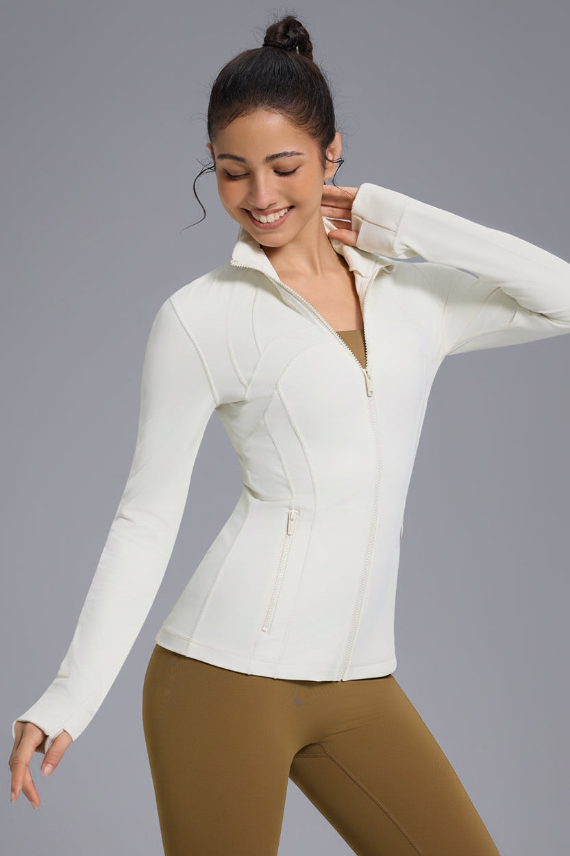 AeroShield Stand-Collar Zip Jacket