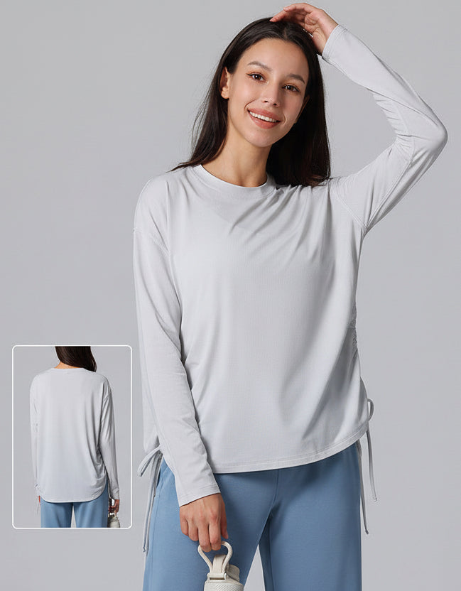 CloudSoft Drawstring Soft Performance Pullover