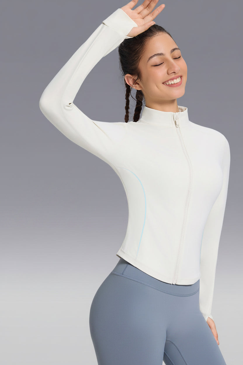 MotionLayer Sculpted Cropped Jacket
