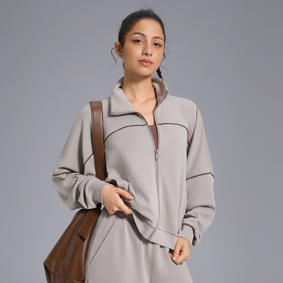 AeroShield Stand-Collar Jacket