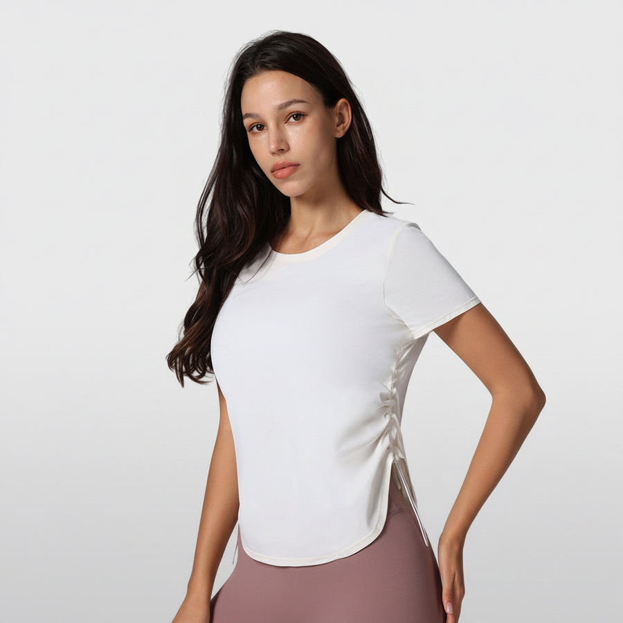 BareEase Drawstring Performance Tee