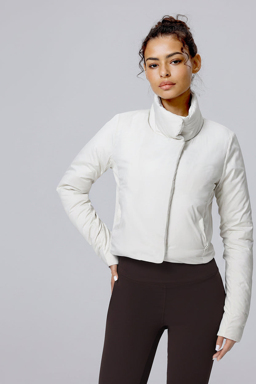 ThermaSoft Sleek Cropped Jacket